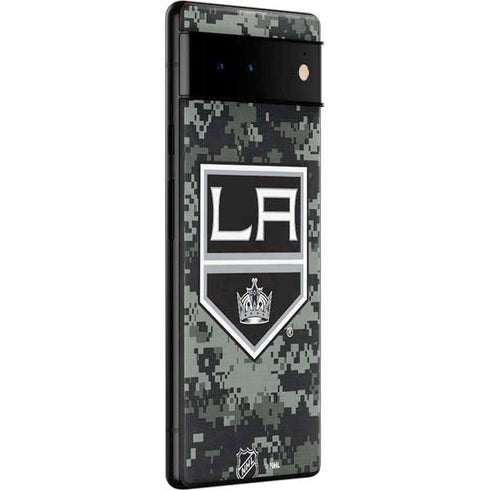 NHL Los Angeles Kings Camo Google Pixel 6 Pro Skin